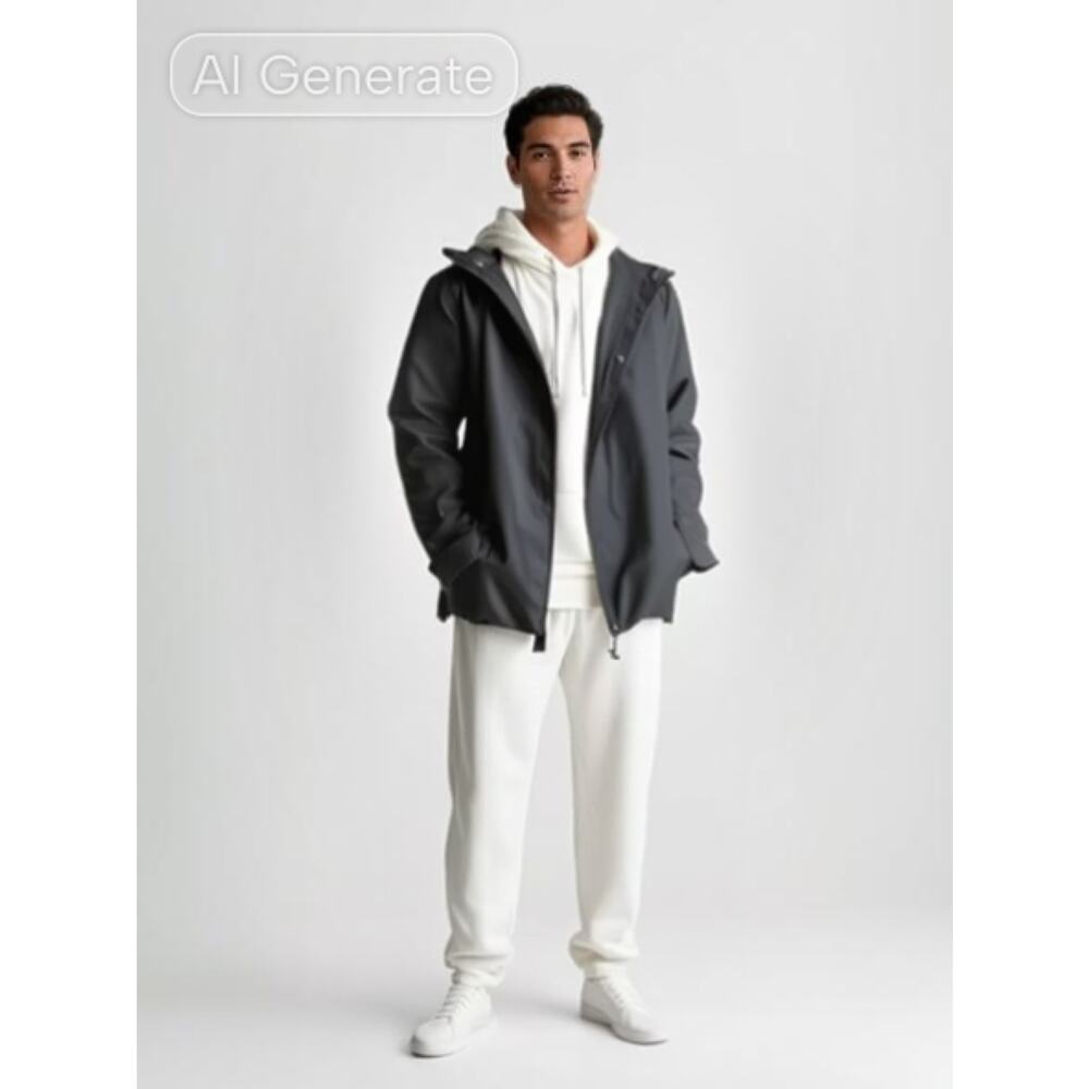 RAINS, rain Jacket W3, Black, NWT, Size XL